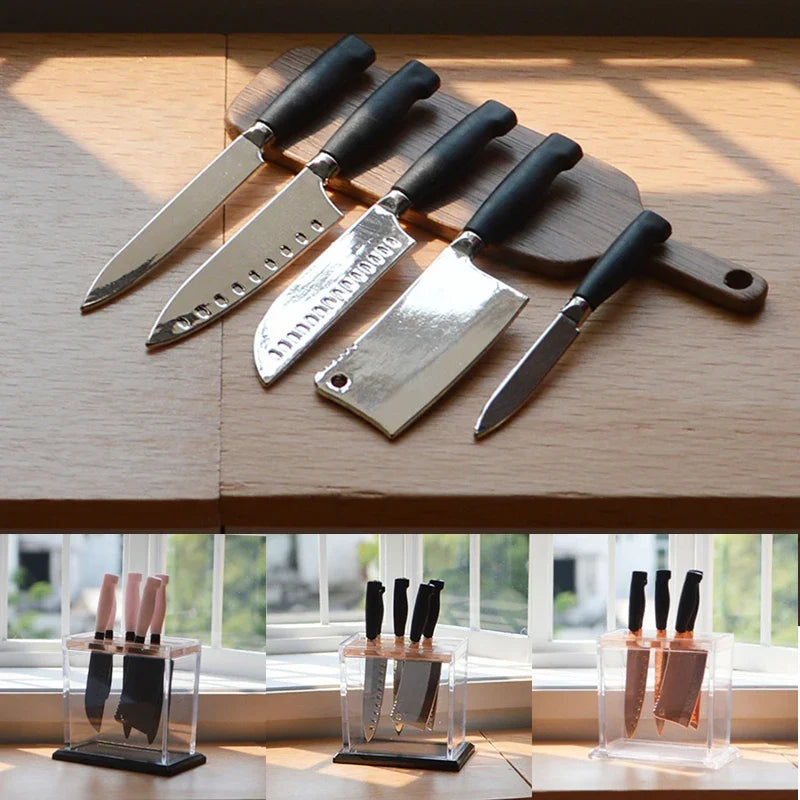 knife rest a DIY Miniature House Kit — detalied side view