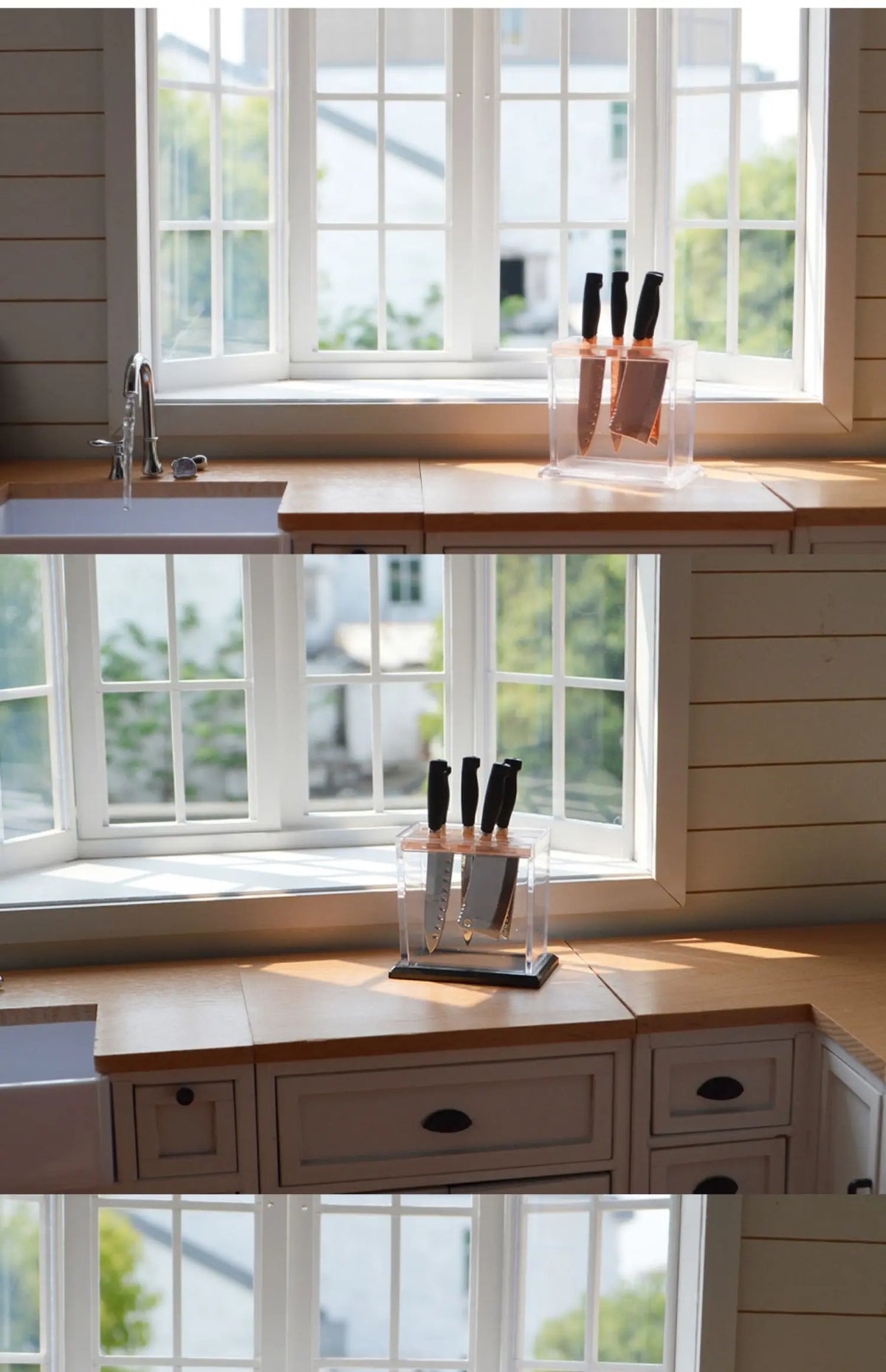knife rest a DIY Miniature House Kit — box and pieces