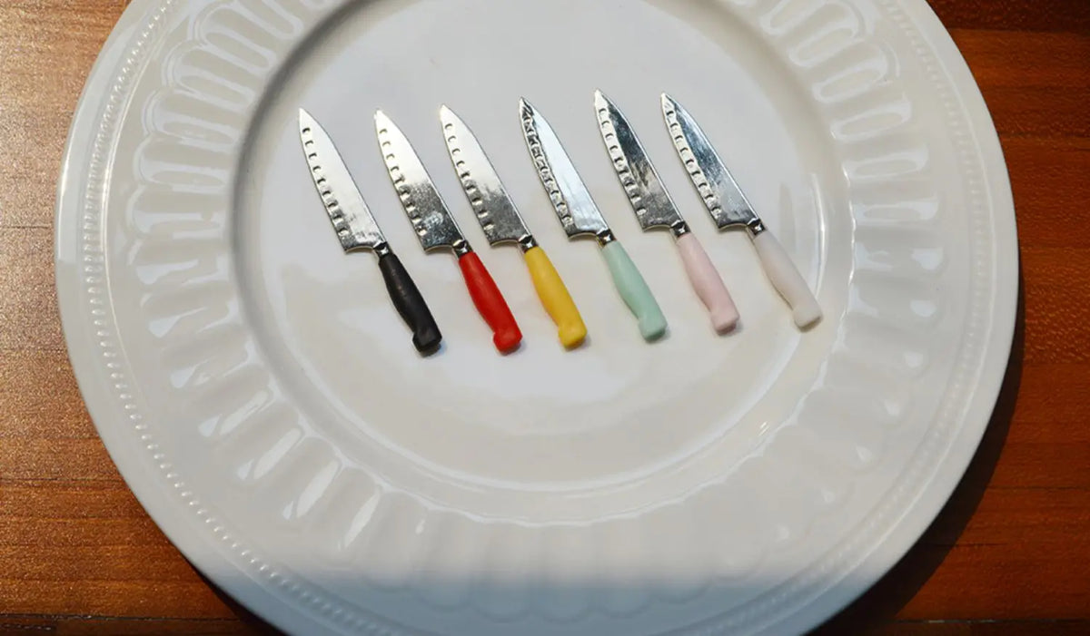 knife rest a DIY Miniature House Kit — open display view