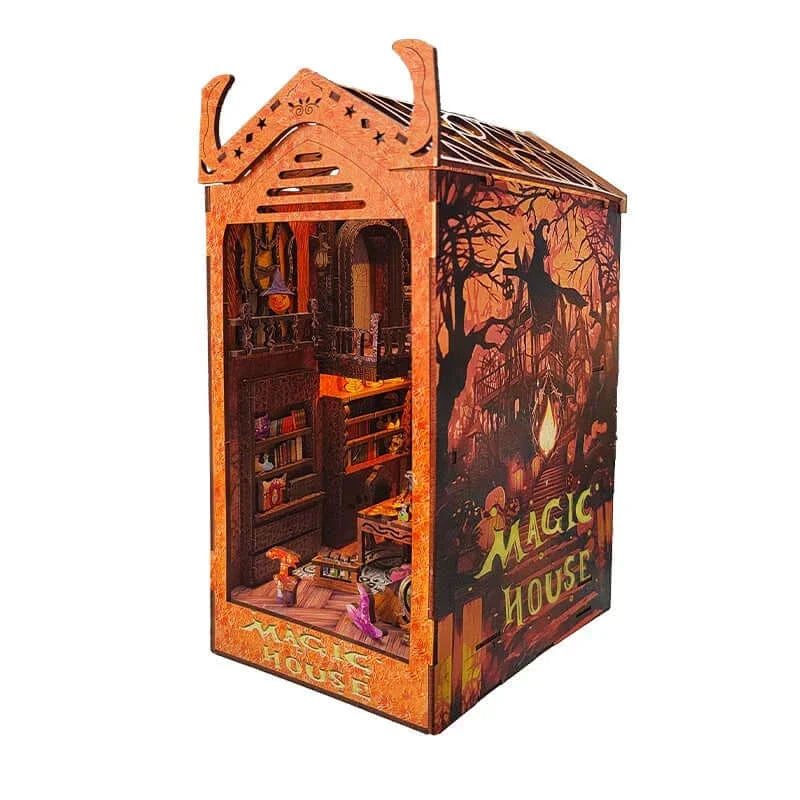 Academy Of Magic DIY Book Nook Kit — front angle