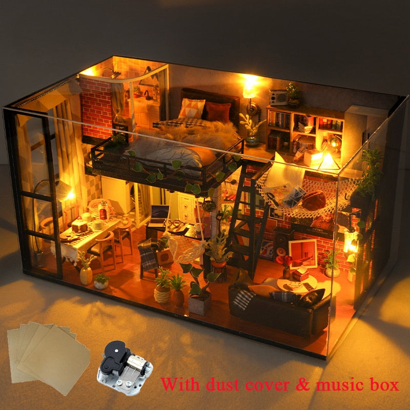Art Loft DIY Dollhouse Kit — main view