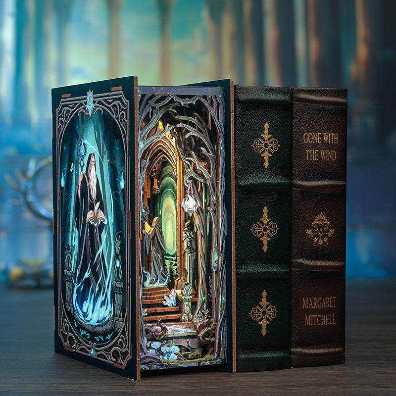 Gate of Wonderland Book Nook Kit — scene view