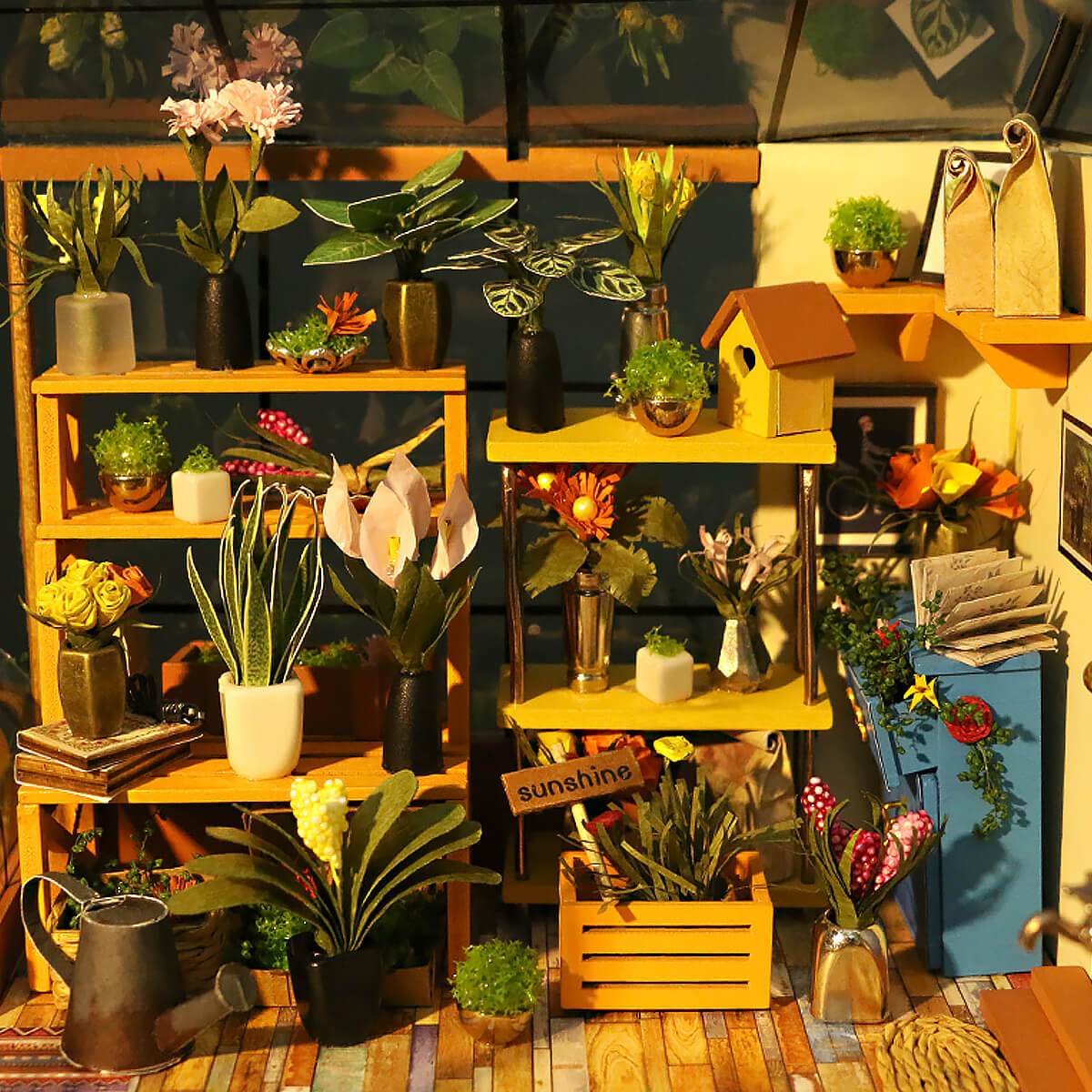 Cathys Flower Robotime DIY House Kit — main view