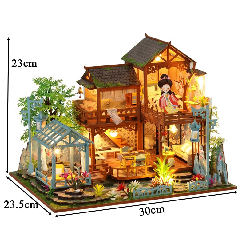 music cover DIY Miniature House Kit — scene view