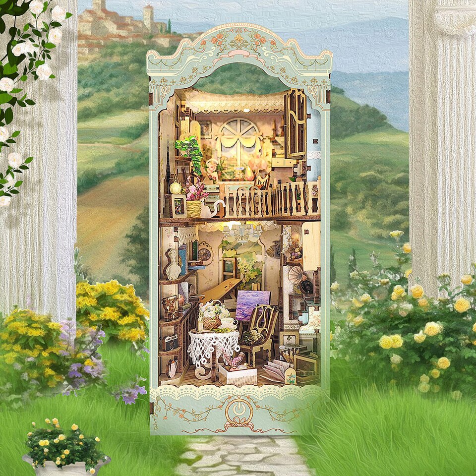 Countryside Diary DIY Book Nook Kit — front angle