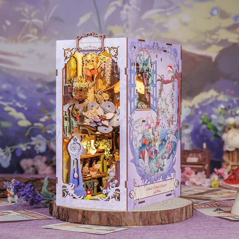 Flower Forest Book Nook Kit — main view