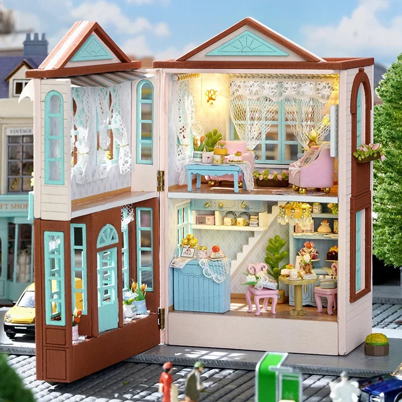 Cutebee Villa Garden DIY Miniature House Kit — scene view