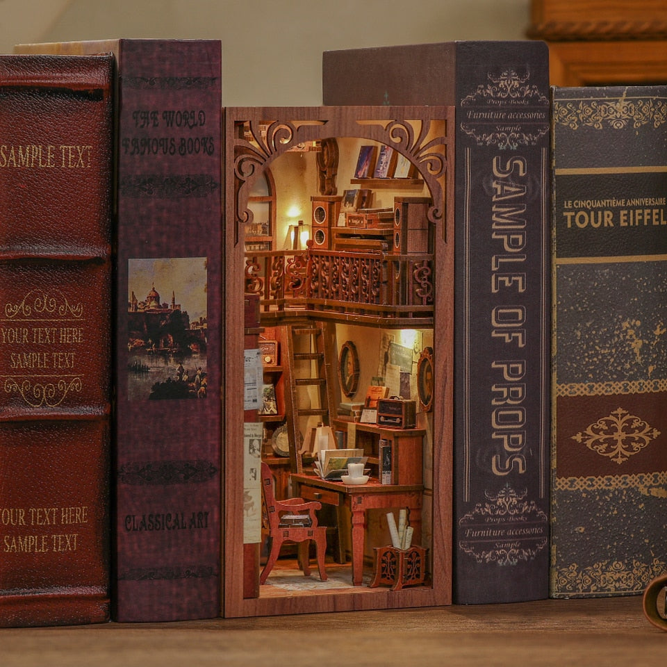 Cutebee The Secret Rhythm DIY Book Nook Kit — main view
