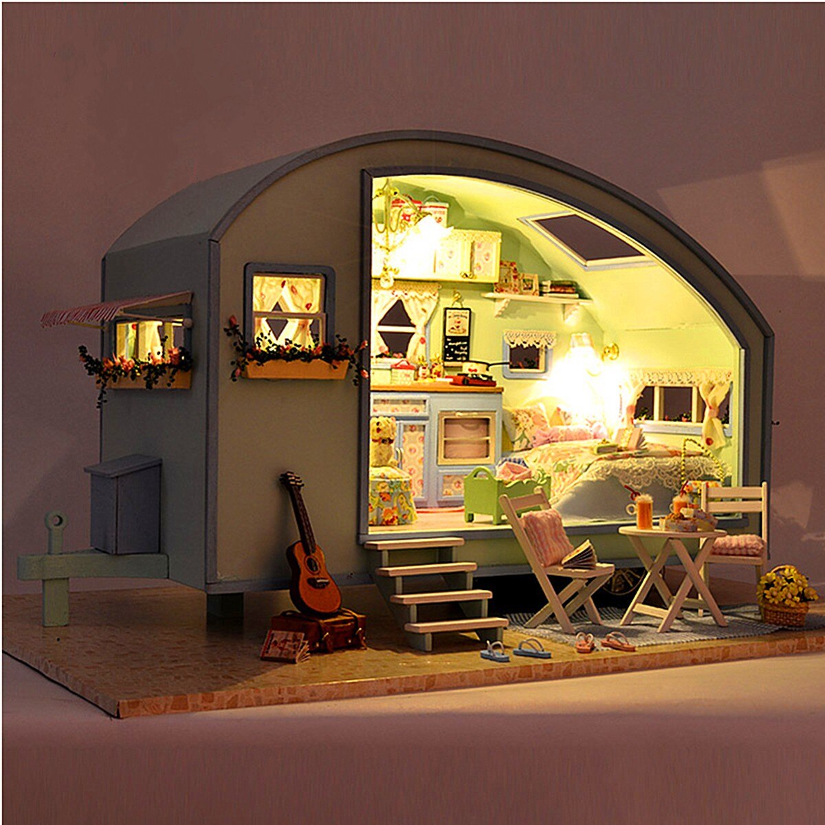 Cutebee Time Travel DIY Caravan Kit — main view