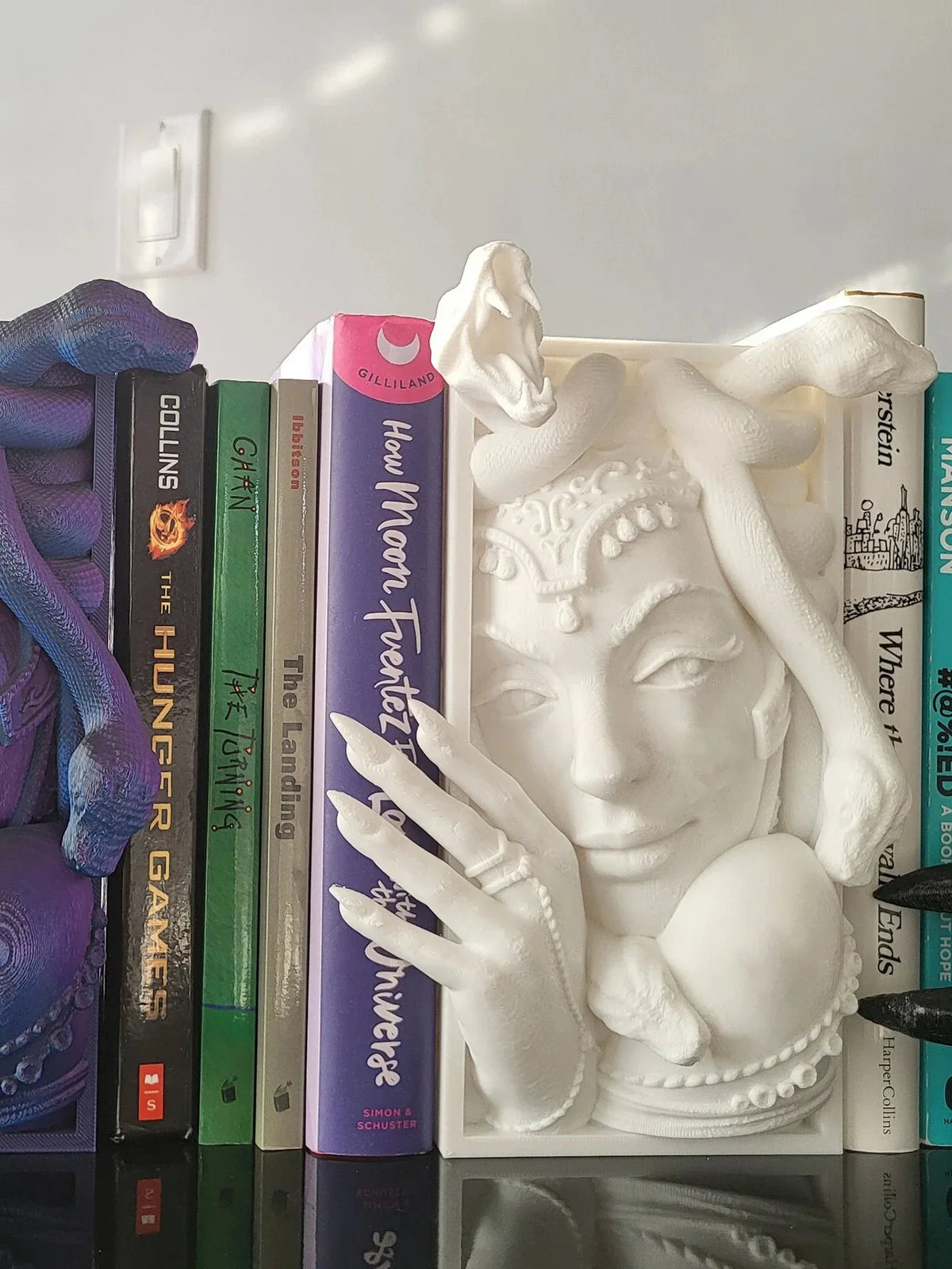 White DIY Book Nook Kit — box and pieces