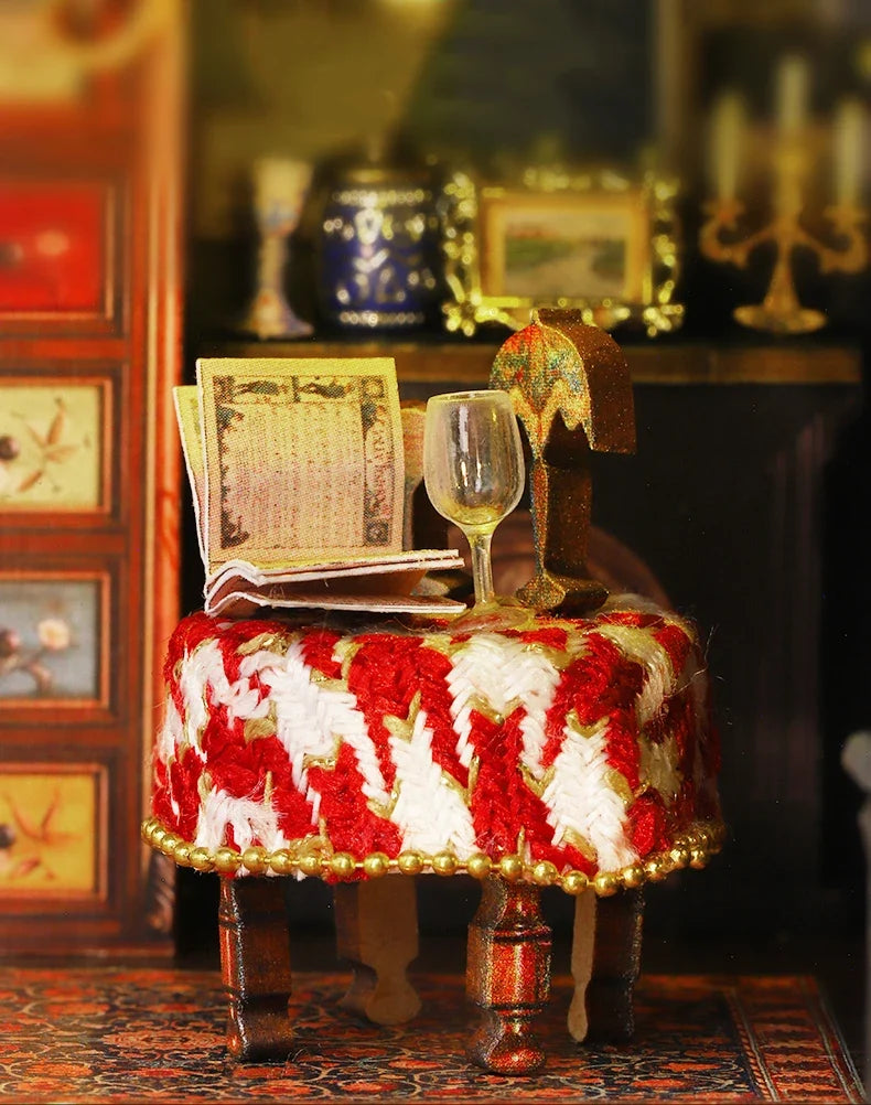 Edinburgh Castle DIY Miniature House — front angle