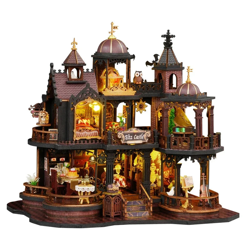 Edinburgh Castle DIY Miniature House — scene view