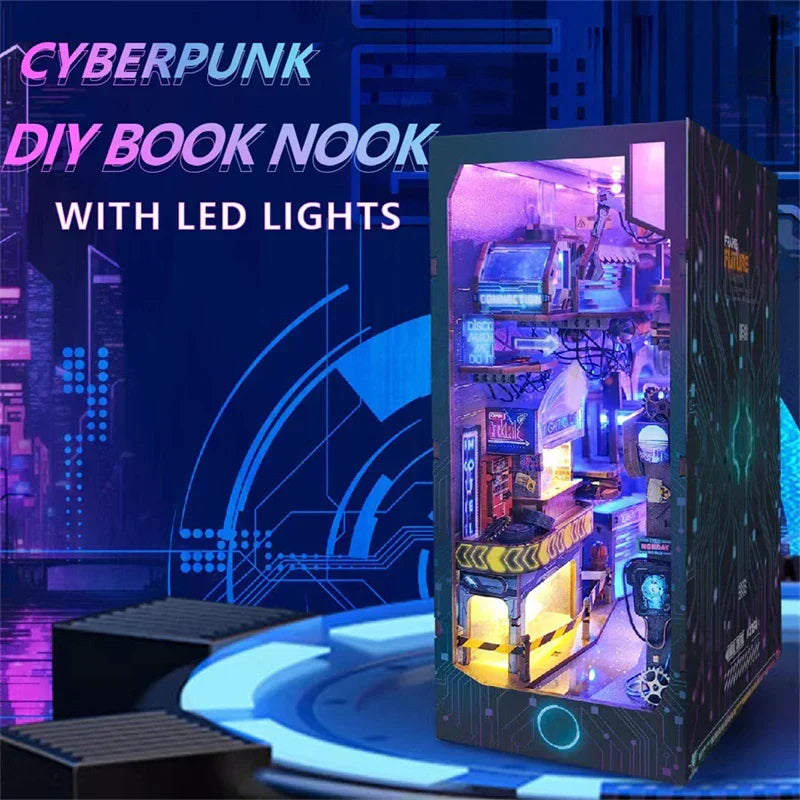 Endless Dimensions DIY Book Nook Kit — open display view