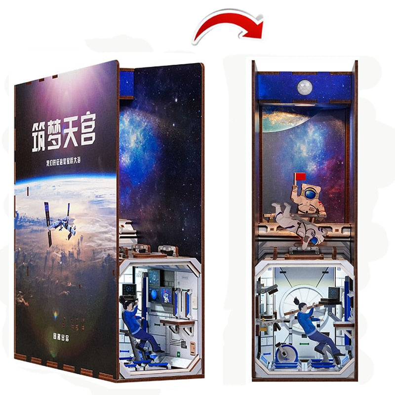 Explore Space DIY Book Nook Kit — main view