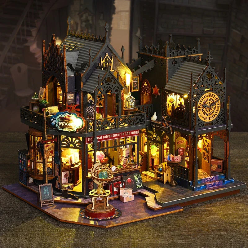 Holo Magic City DIY Miniature House Kit — main view