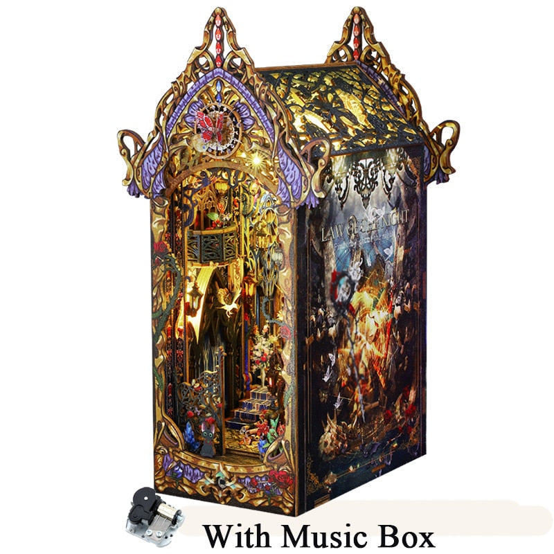Law Of The Night DIY Book Nook Kit — scene view