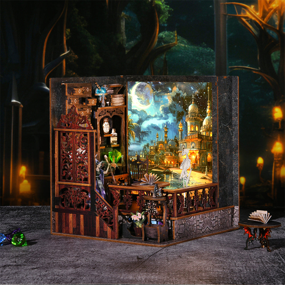 Magic Exploration DIY Book Nook Kit — main view