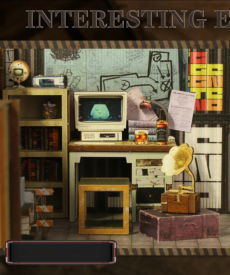 Military Base Book Nook Kit — main view
