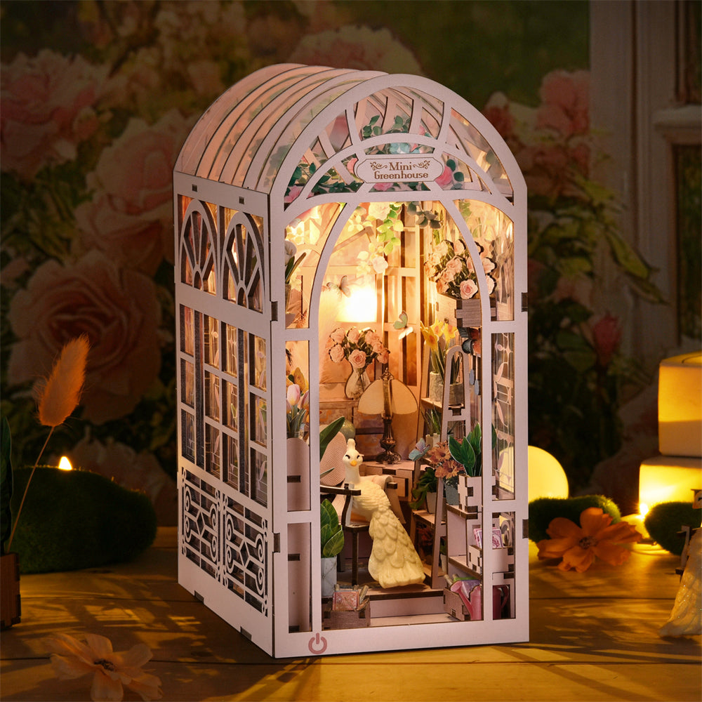 Mini Greenhouse DIY Book Nook Kit — main view