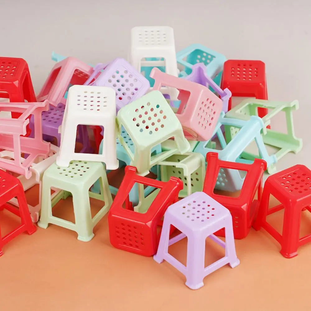 Dollhouse Mahjong Set 1:12 — angled close-up