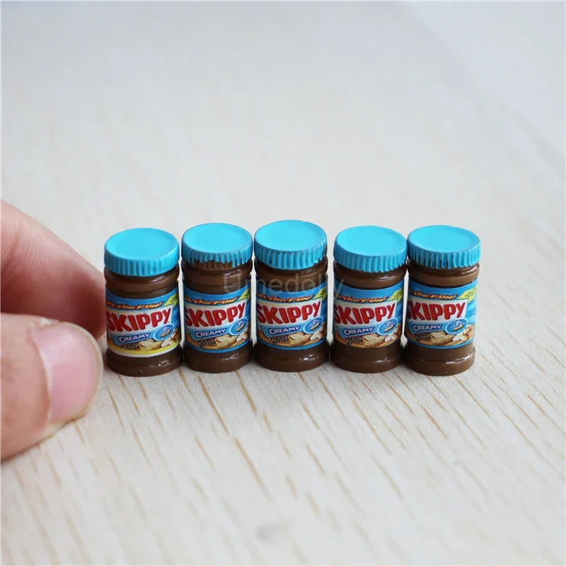 Dollhouse Bottle Set Miniature — front angle
