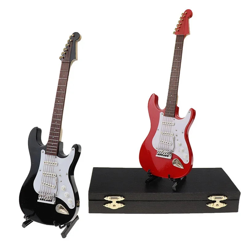 Miniature Electric Guitar 1:24 — front angle