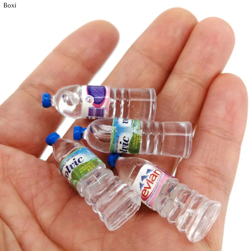 Random Color 4pcs DIY Miniature House Kit — detalied side view