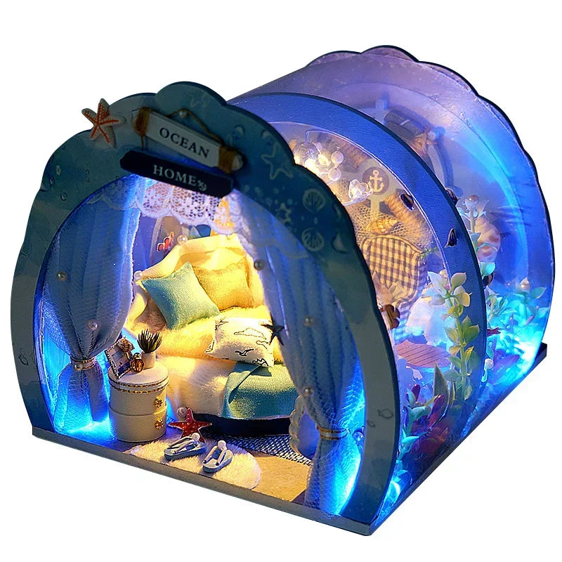 Ocean Room Room DIY Miniature House Kit — main view