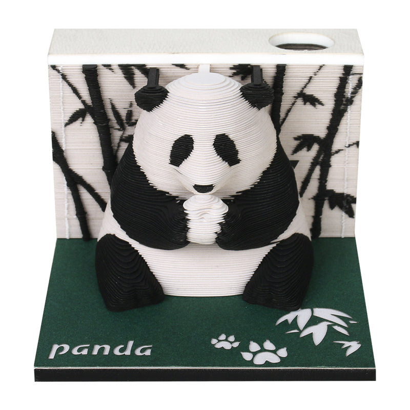 Panda Omoshiroi 3D Notepad — main view
