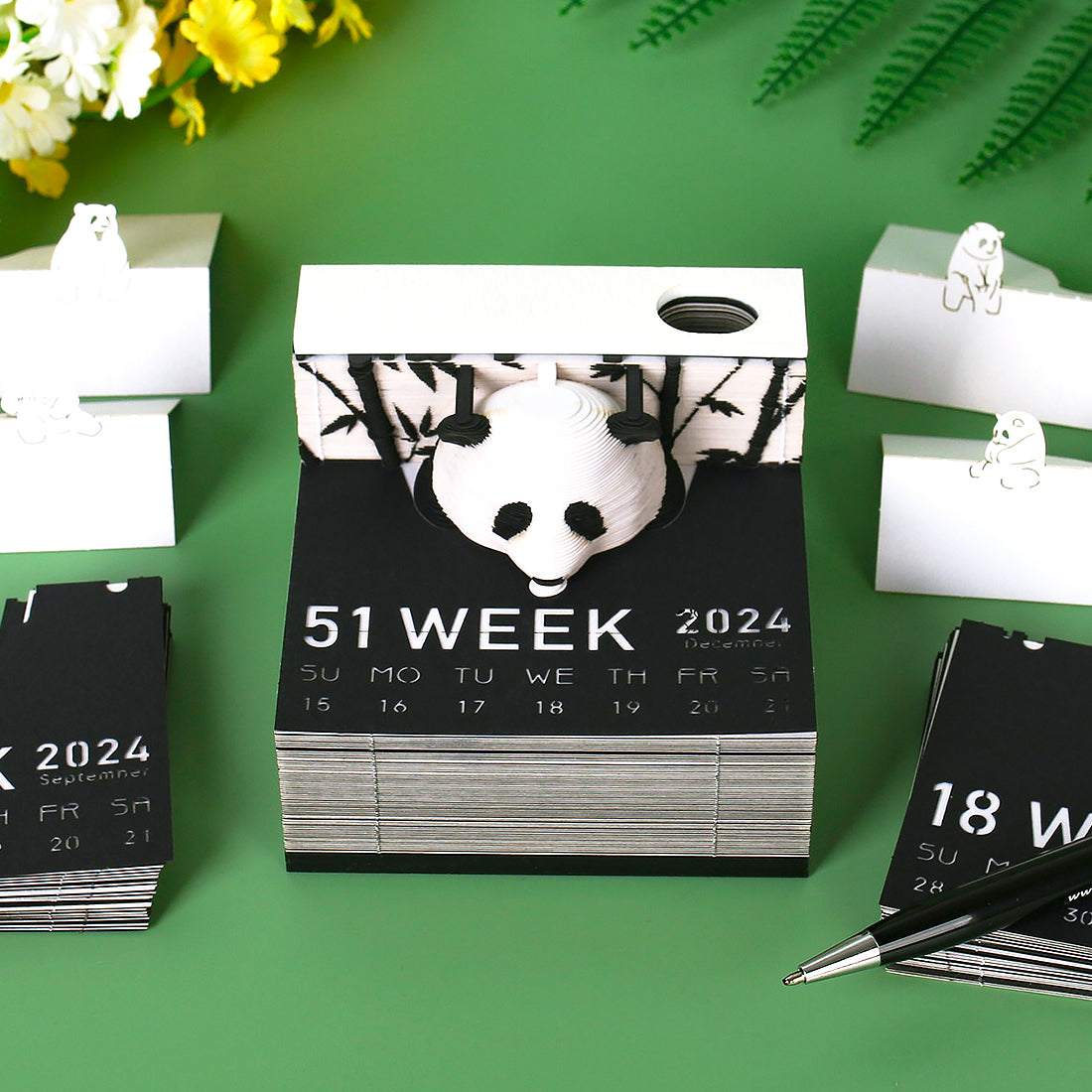 Panda Omoshiroi 3D Notepad — scene view