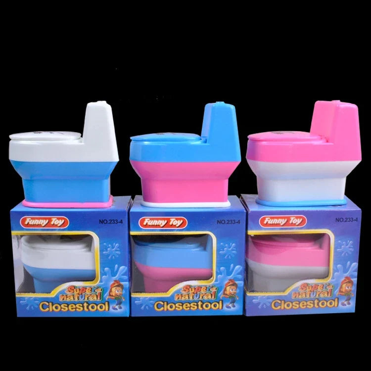 Poop Spray Toilet Toy – Funny Prank for Kids & Adults — open display view