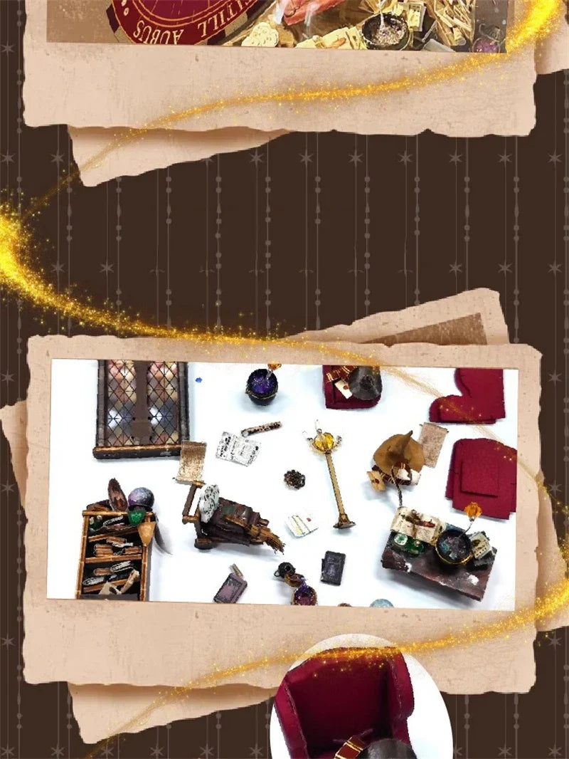 Potions Generation Magic Bunker LED DIY Miniature House Kit — main view