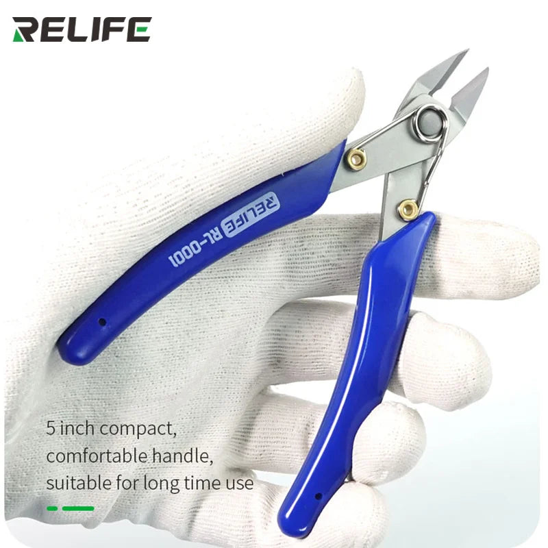 RELIFE RL-0001 Precision Wire Cutter — detalied side view