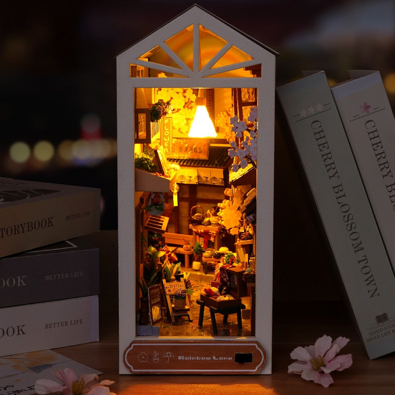 Rainbow Lane DIY Book Nook Kit — front angle