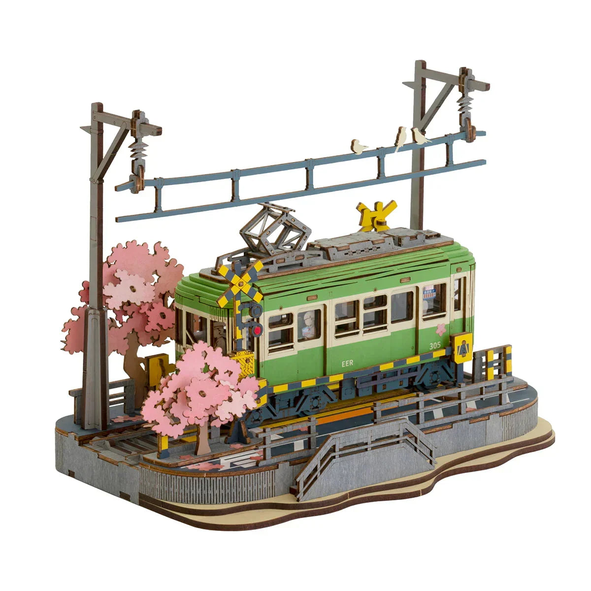 Rolife Sakura Journey 3D Wooden Puzzle — main view
