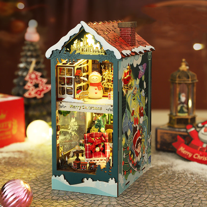 Romantic Christmas DIY Book Nook Kit — main view