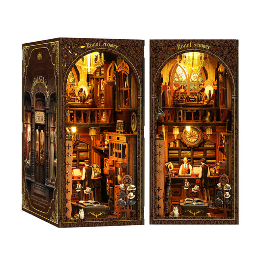 Royal Seamer DIY Book Nook Kit — detalied side view
