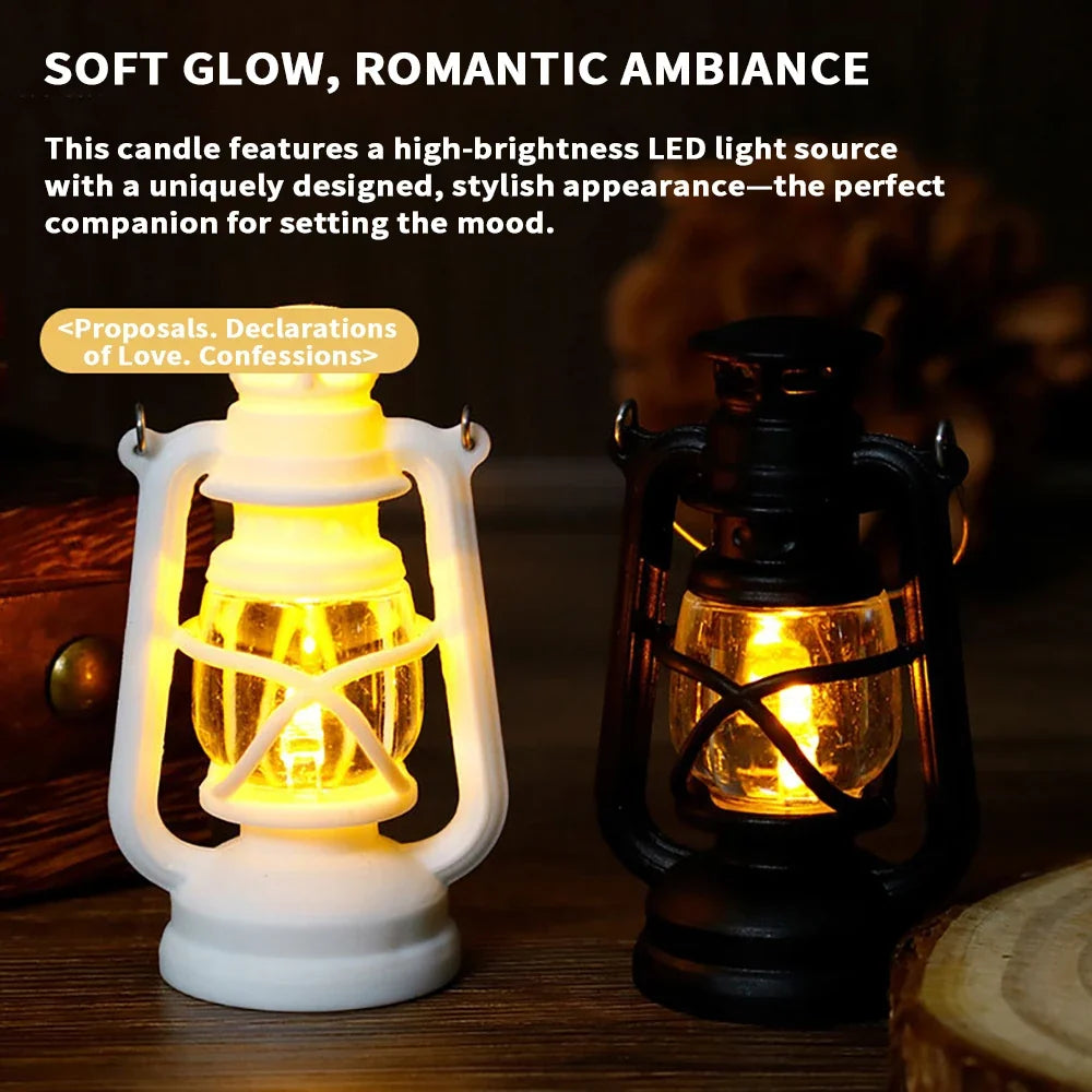 Retro Glowing Pony Miniature Accessory — front angle