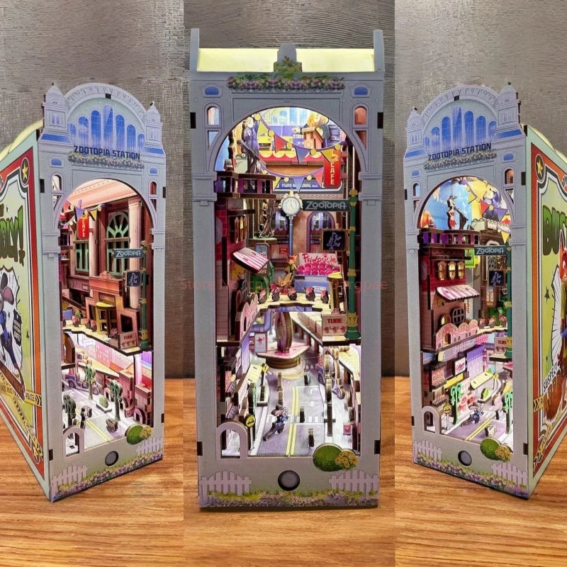 Zootopia DIY Miniature House Kit — scene view