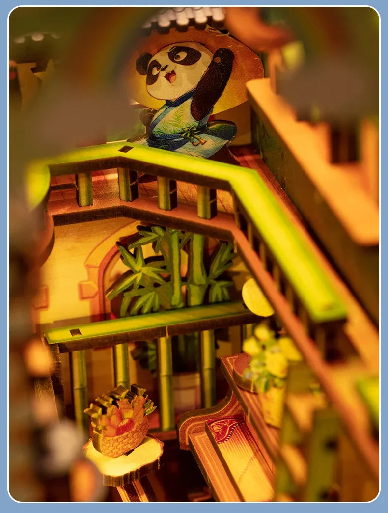 Panda Land DIY Miniature House Kit — main view