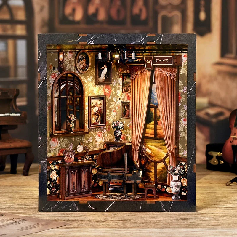 European Melody Box DIY Book Nook Kit — main view