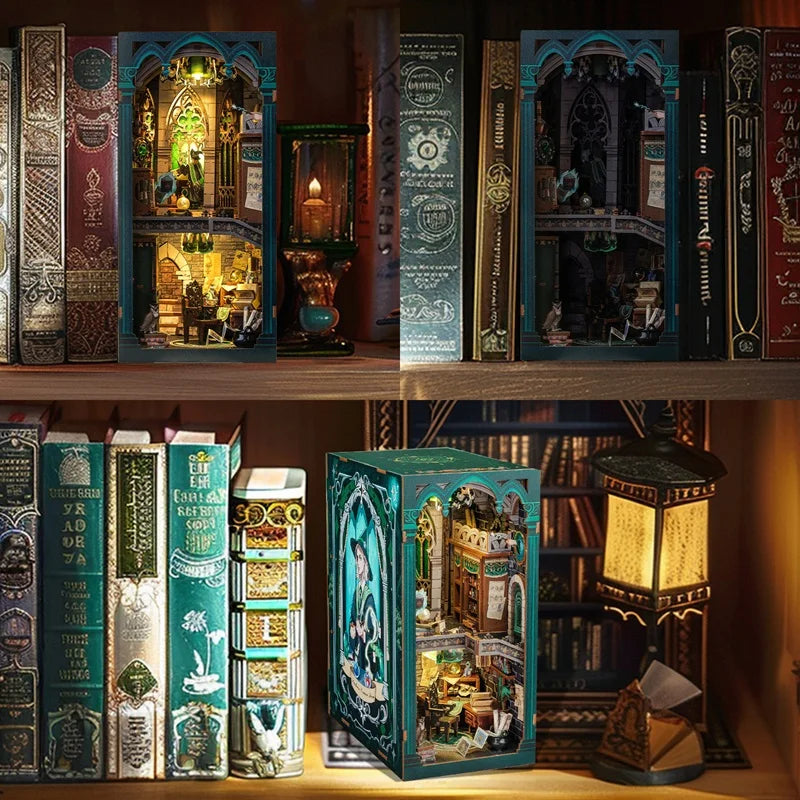 Darkness Common Room DIY Book Nook Kit — front angle