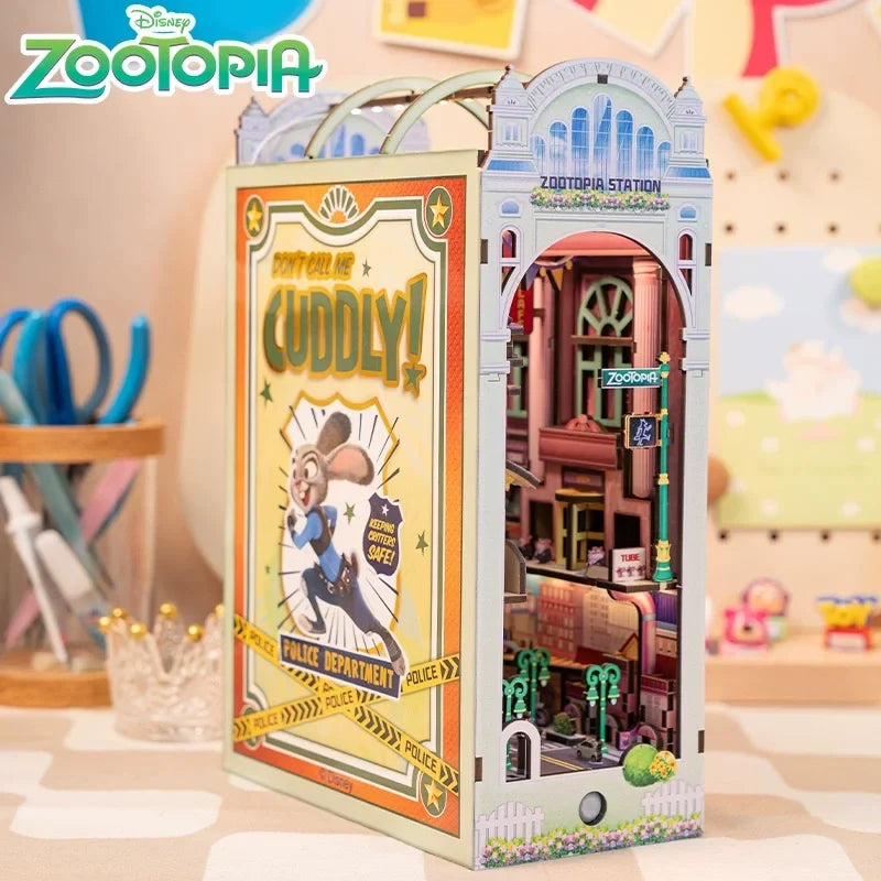 Zootopia DIY Miniature House Kit — scene view