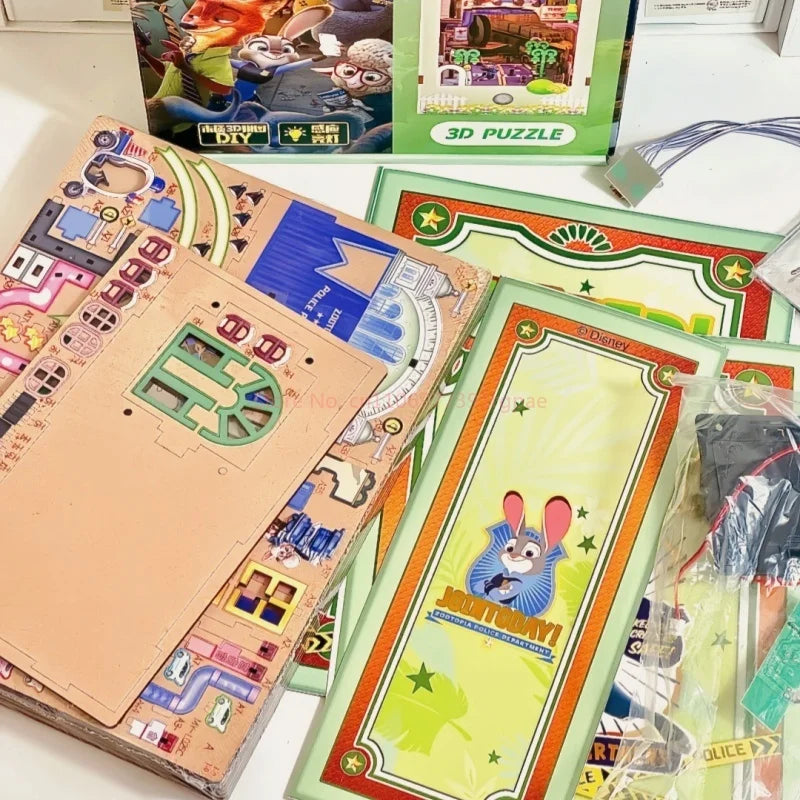 Zootopia DIY Miniature House Kit — front angle