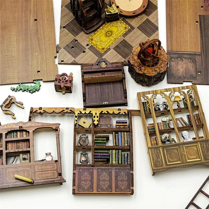 Myriad Books House DIY Book Nook Kit — front angle