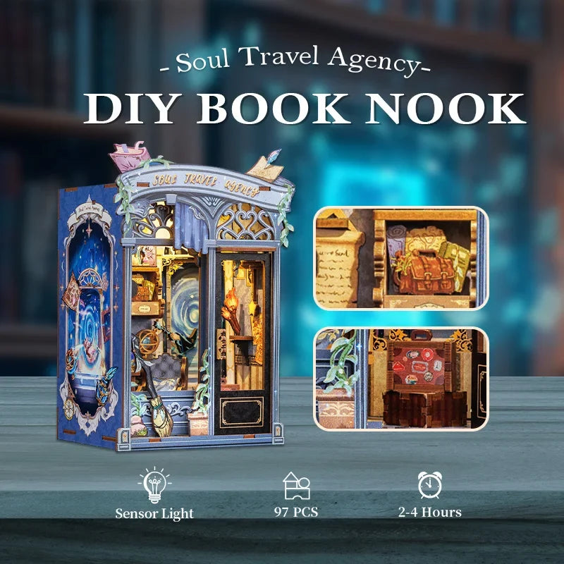 Soul Travel Agency DIY Book Nook Kit — main view