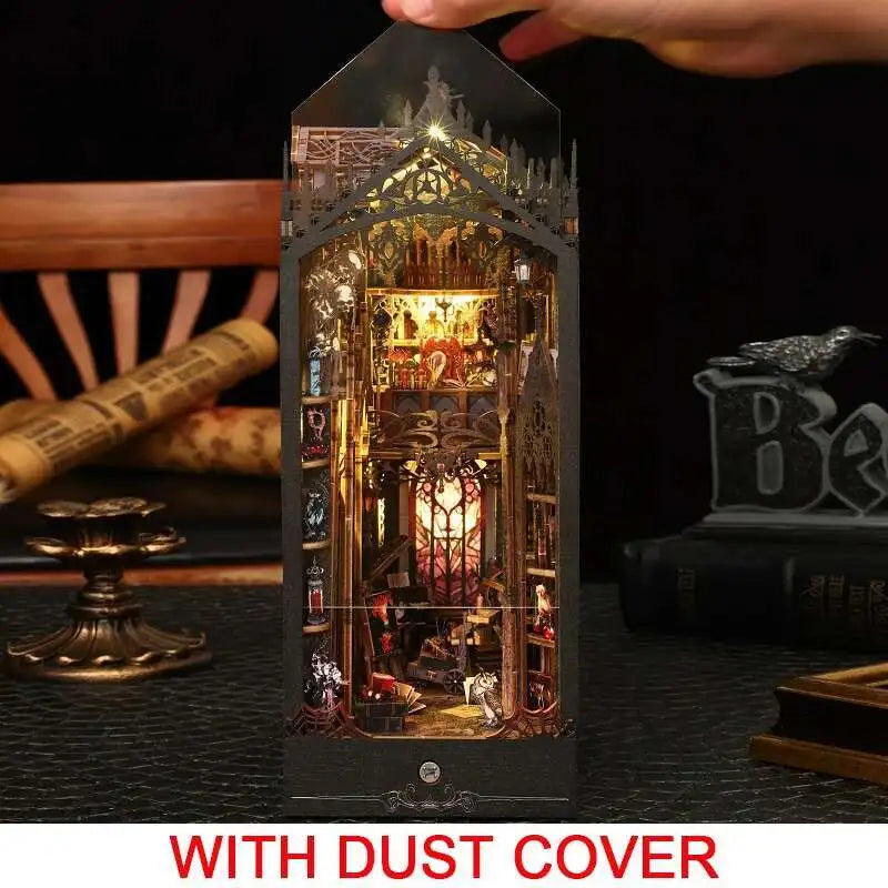 William Castle DIY Book Nook Kit — box and pieces