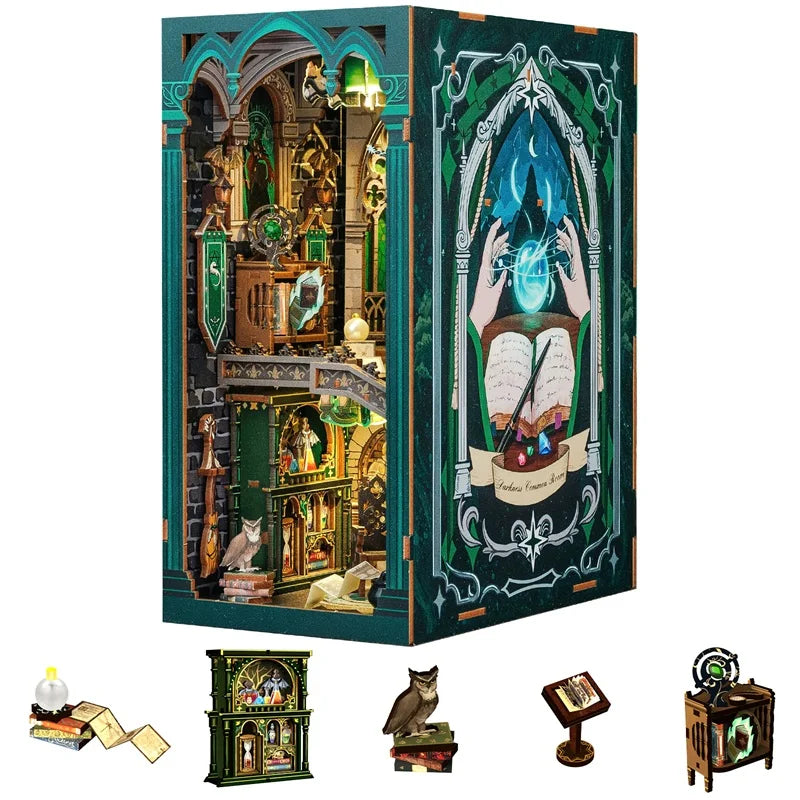 Darkness Common Room DIY Book Nook Kit — main view
