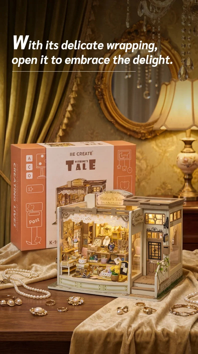 Jewellery Store DIY Miniature Kit — main view