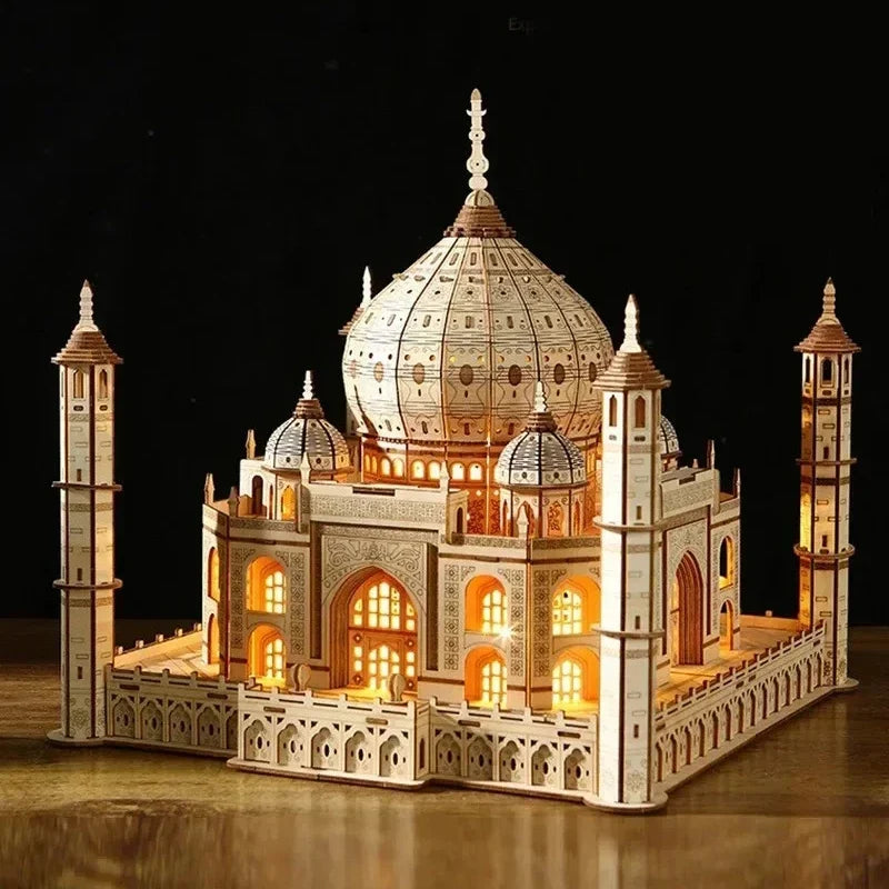 Royal Castle 3D Wooden Puzzle — main view